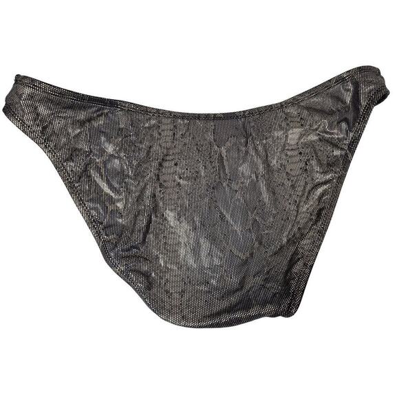 Kenneth Cole New York  Metallic Copper/Black Snakeskin Print  Bikini Sz XL - Picture 8 of 8